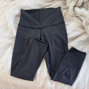 lululemon Dark Charcoal High-Rise cropped Leggings